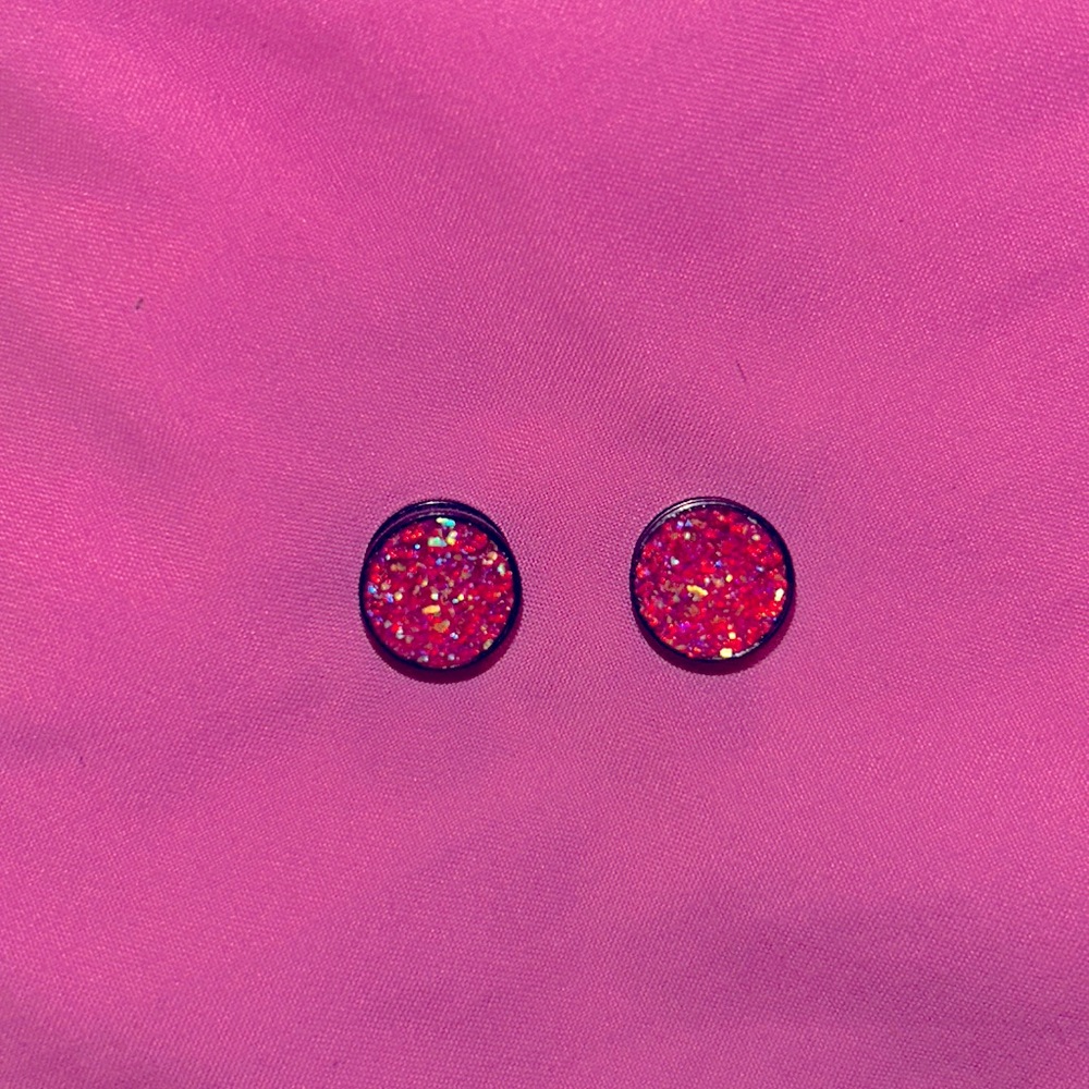 00 Gauge Red Sparkle Plugs ❤️